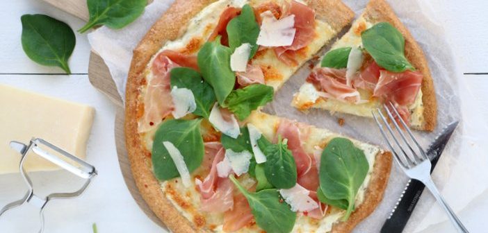 havermout pizza bianco