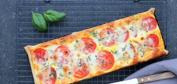 quiche caprese