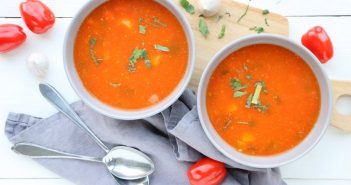 tomatensoep, zelf tomatensoep maken van verse tomaten, tomaten soep recept, lekkerste tomatensoep, Oma's tomatensoep