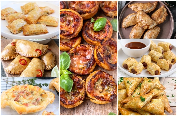 10x bladerdeeg hapjes voor bij de borrel