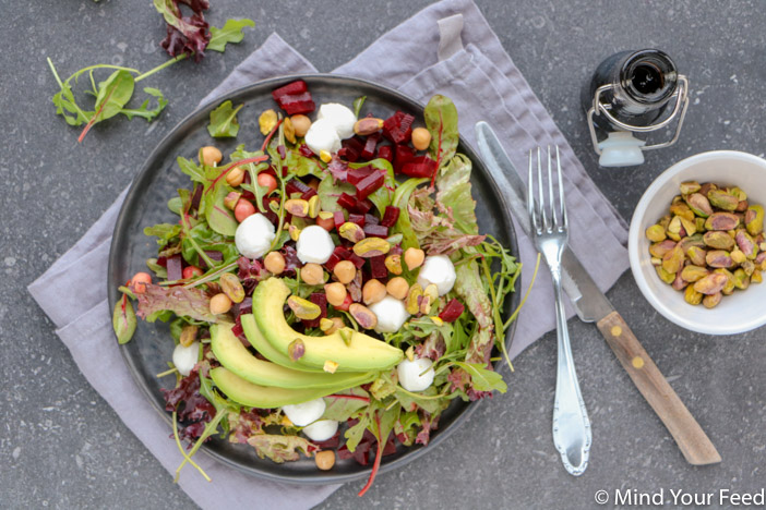 salade met rode biet