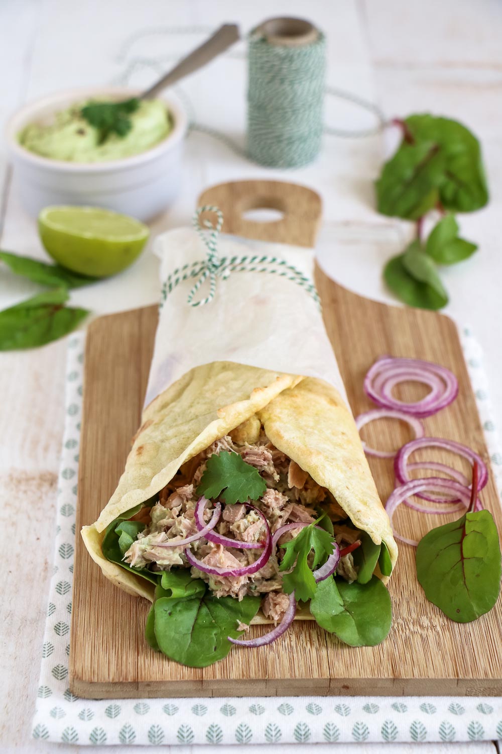 lunch wrap recepten, wrap met tonijn, wrap met kip, vegetarische wrap recepten, lunch wraps