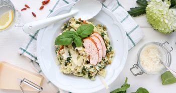 risotto met spinazie