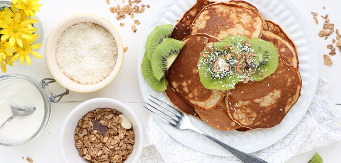 kokos yoghurt pannenkoekjes