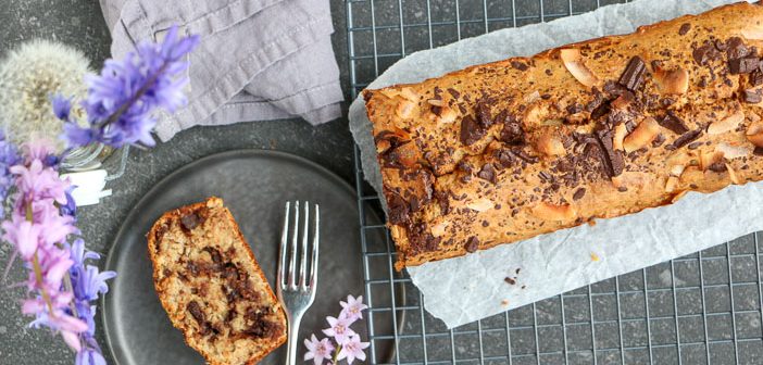bananenbrood met pure chocola, recept voor bananenbrood zonder suiker, lekkerste bananenbrood, zelf bananenbrood bakken