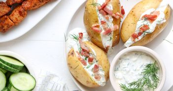 gepofte aardappel, bbq bijgerechten recepten, salades bbq, sauzen bbq, gepofte aardappel, aardappel poffen, aardappel recept bbq, bijgerechten bbq, aardappels poffen, recept gepofte aardappel