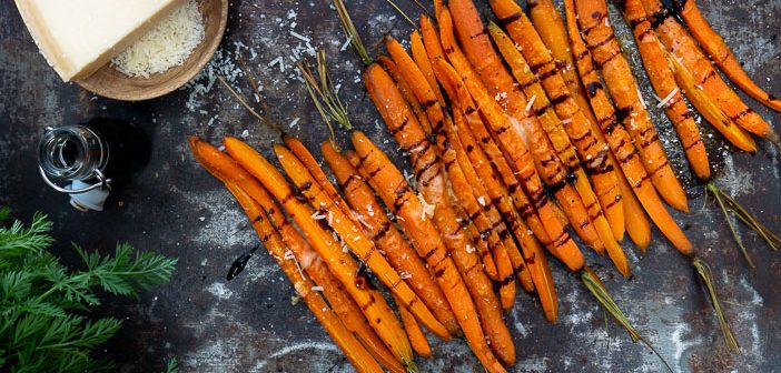 geroosterde wortelen uit de oven