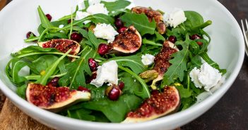 Salade met vijgen en geitenkaas salade met vijgen