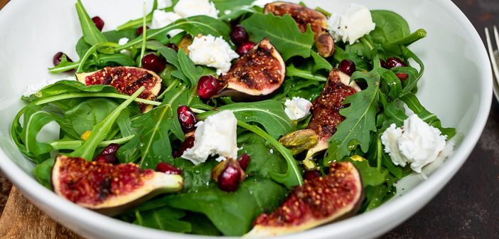salade met vijgen
