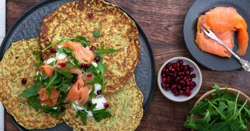 Courgette wraps met gerookte zalm courgette wraps, groente wraps, courgette pannenkoeken, koolhydraatarm, pannenkoekjes, wraps