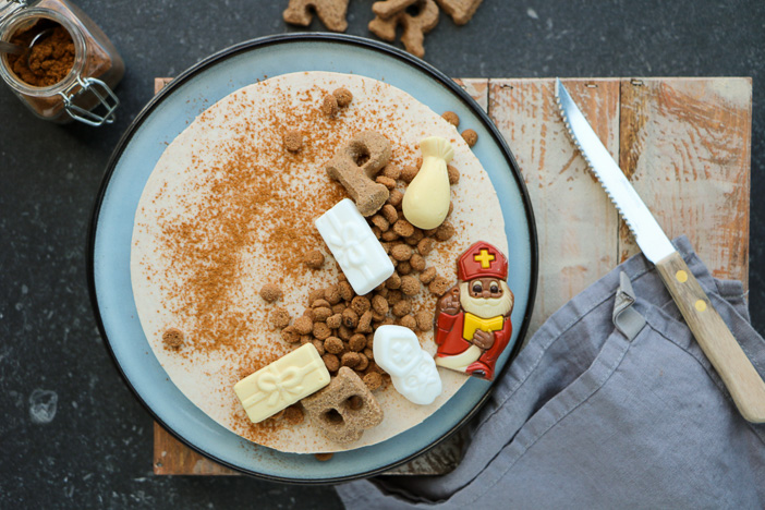 kruidnoten speculaas kwarktaart