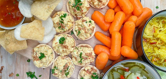 pittige eiersalade met sambal