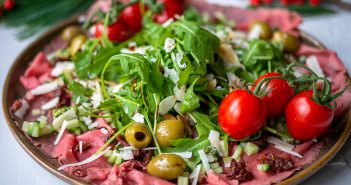 rosbief carpaccio, voorgerecht rosbief, carpaccio recept