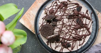 oreo chocolade cheesecake, taart recepten, verjaardagstaart maken