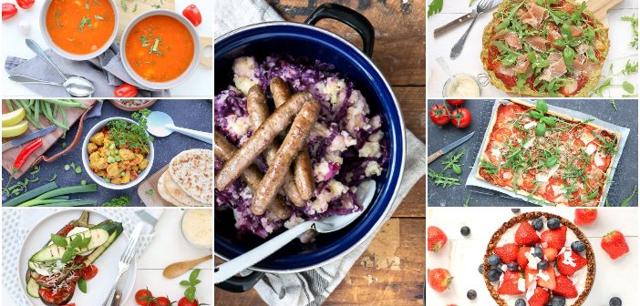 weekmenu makkelijke maaltijden gezonde recepten