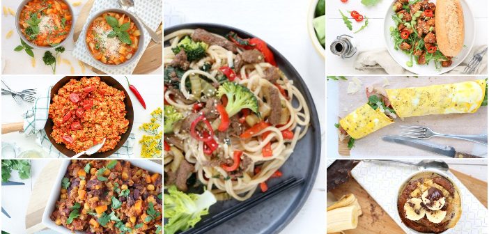 weekmenu makkelijke maaltijden