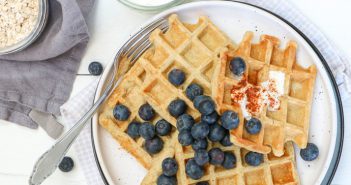 banaan havermout wafels