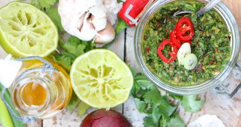 chimichurri argentijnse groene salsa