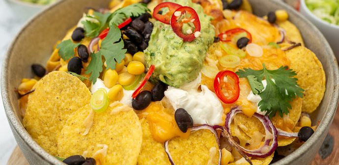 loaded nacho's uit de oven