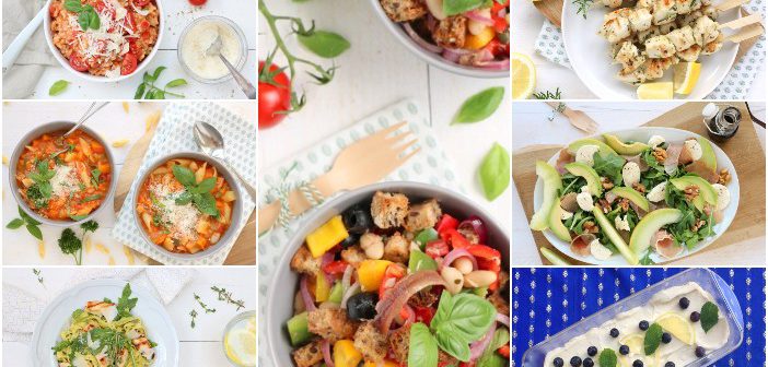 weekmenu makkelijke maaltijden recepten snelle gezonde gerechten