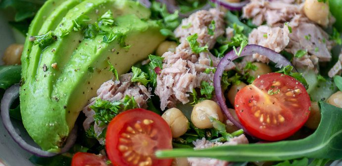 Natuurlijk lunchen salade recepten
