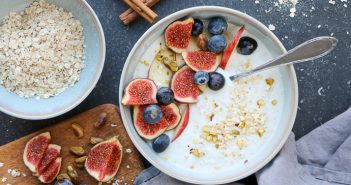 Overnight oats met kwark overnight oats