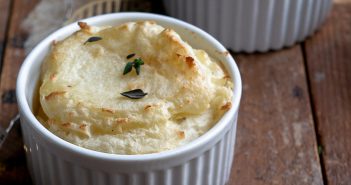 aardappelpuree uit de oven, recept aardappelpuree, zelf aardappelpuree maken, bijgerechten, groenten, kerst