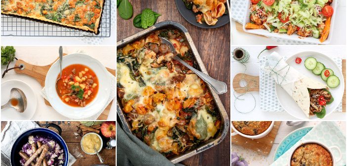 weekmenu makkelijke maaltijden, snelle gezonde recepten, lekker en simpel, avondmaaltijd gezond, weekplanning,