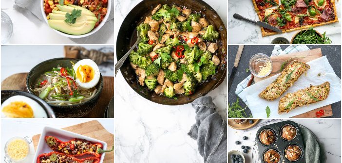 weekmenu makkelijke maaltijden, gezonde recepten, lekker en simpel, gezonde maaltijden,