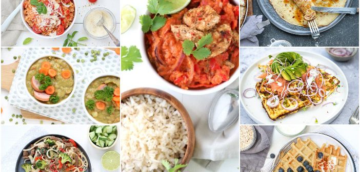 Makkelijke maaltijden. Snelle en gezonde recepten. In mijn weekmenu zet ik een weekplanning met gerechten voor je klaar. Lekker eten de hele week!
