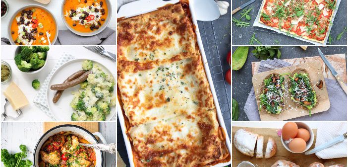 Weekmenu makkelijke maaltijden gezonde recepten