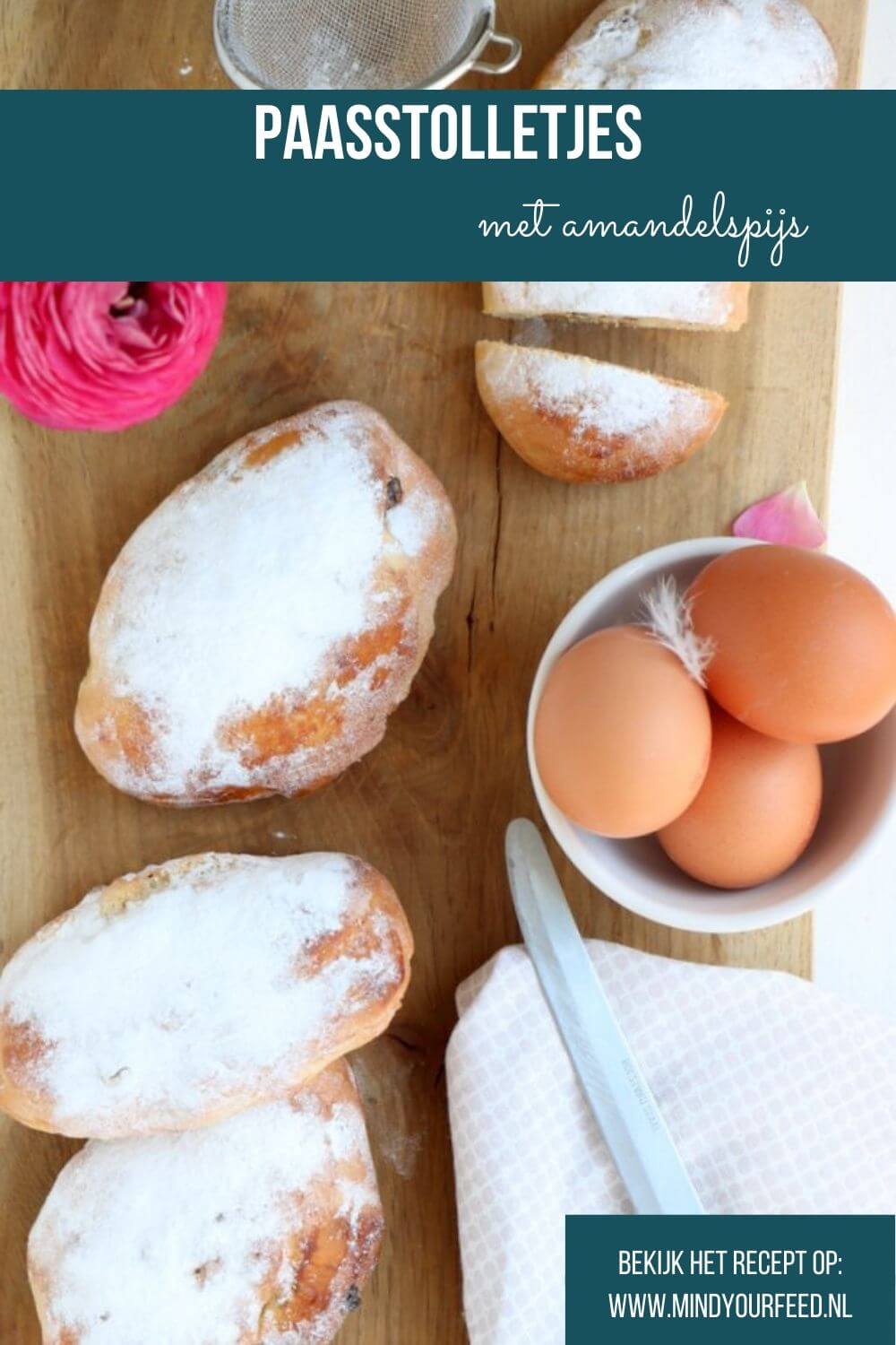 paasstolletjes met amandelspijs, makkelijk recept zelf paasbrood maken