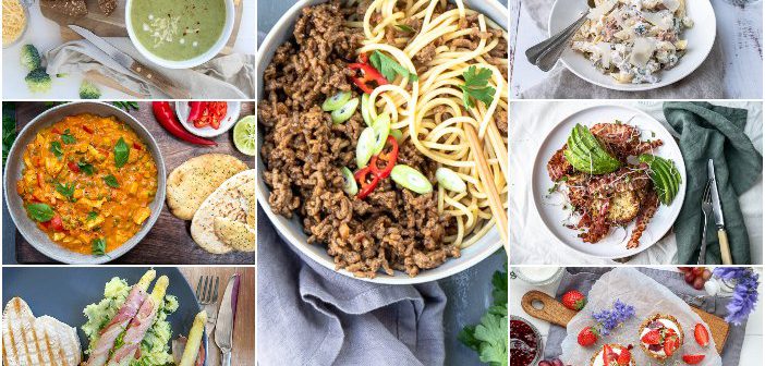 Weekmenu makkelijke maaltijden, gezonde recepten, eetplanning