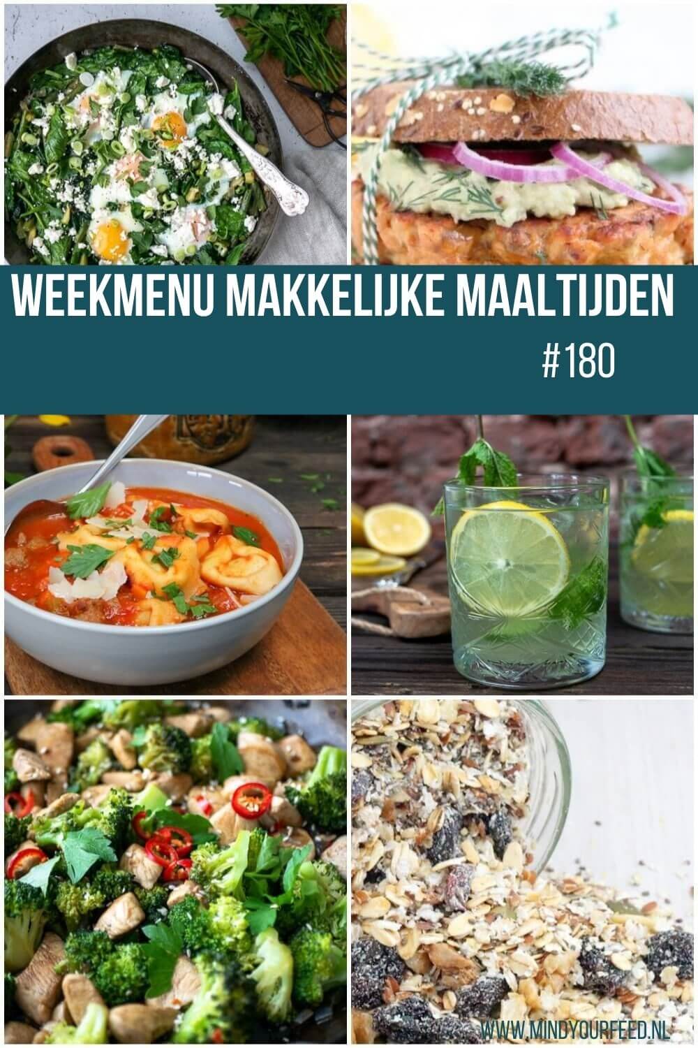 Makkelijke maaltijden. Snelle en gezonde recepten. In mijn weekmenu zet ik een weekplanning met gerechten voor je klaar. Lekker eten de hele week!