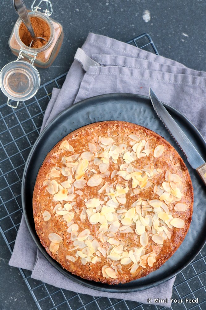 gevulde speculaas boterkoek, recept zelf speculaas boterkoek maken