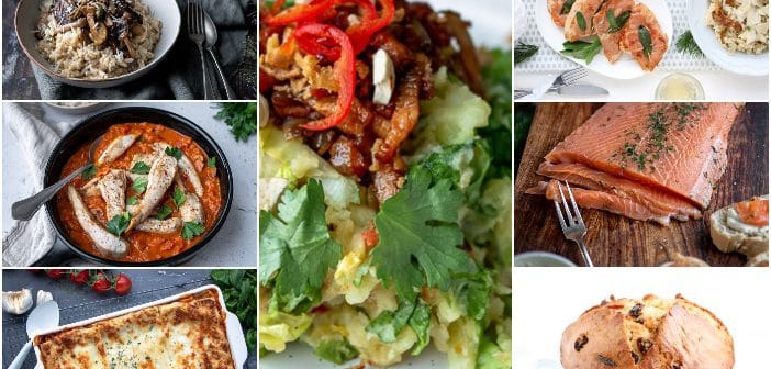 weekmenu makkelijke maaltijden, gezonde recepten, lekker en simpel