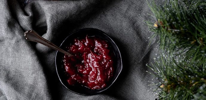 cranberry compote, recept, zelf maken, zoete cranberry compote