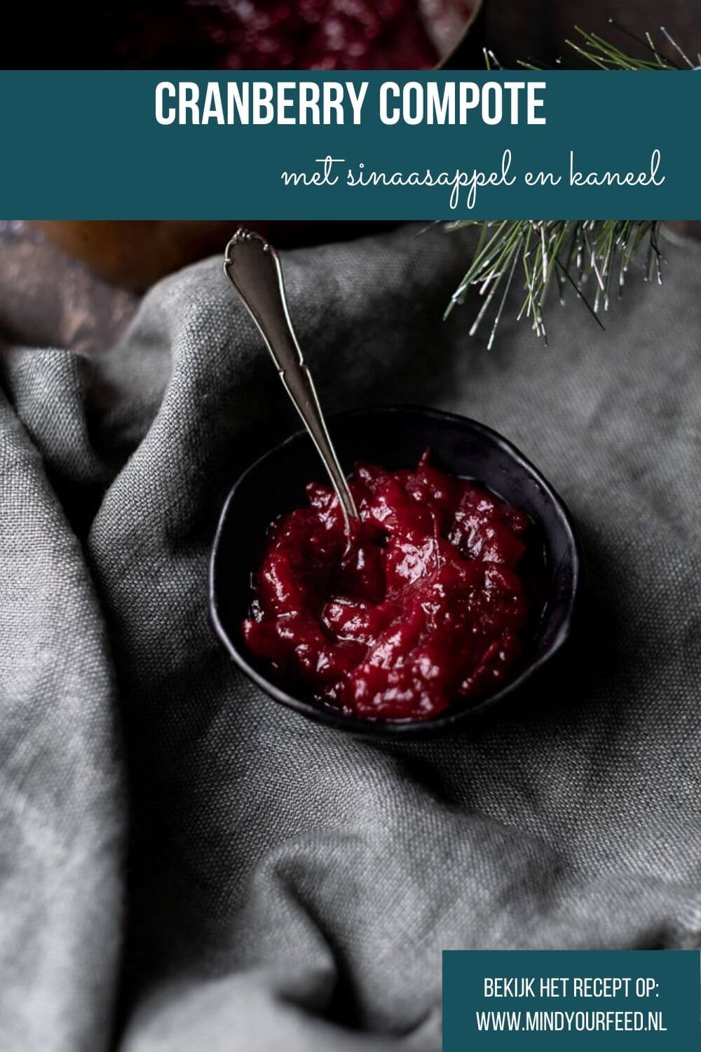 Makkelijk recept voor cranberry compote, recept, zelf maken, zoete cranberry compote