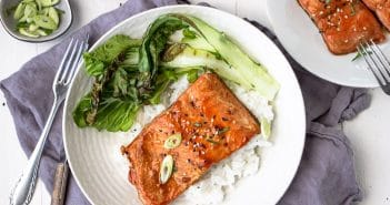 Zalm teriyaki recept, zelf teriyakisaus maken, teriyaki saus, wilde zalm, zalm uit Alaska