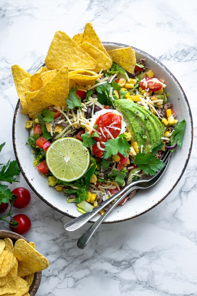 maaltijdsalade recepten, maaltijd salade recept, gezonde salade avondmaaltijd, diner, salade recepten diner, gezonde recepten