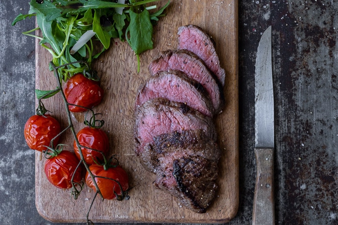 Tagliata di manzo, Italiaans rundvlees, pasta di manzo, tagliatelle di manzo