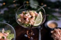 Garnalencocktail, garnalen cocktail, klassieke garnalencocktail recept, avocado, simpel, cocktail garnalen, Hollandse garnalen, klassieke kerst recepten