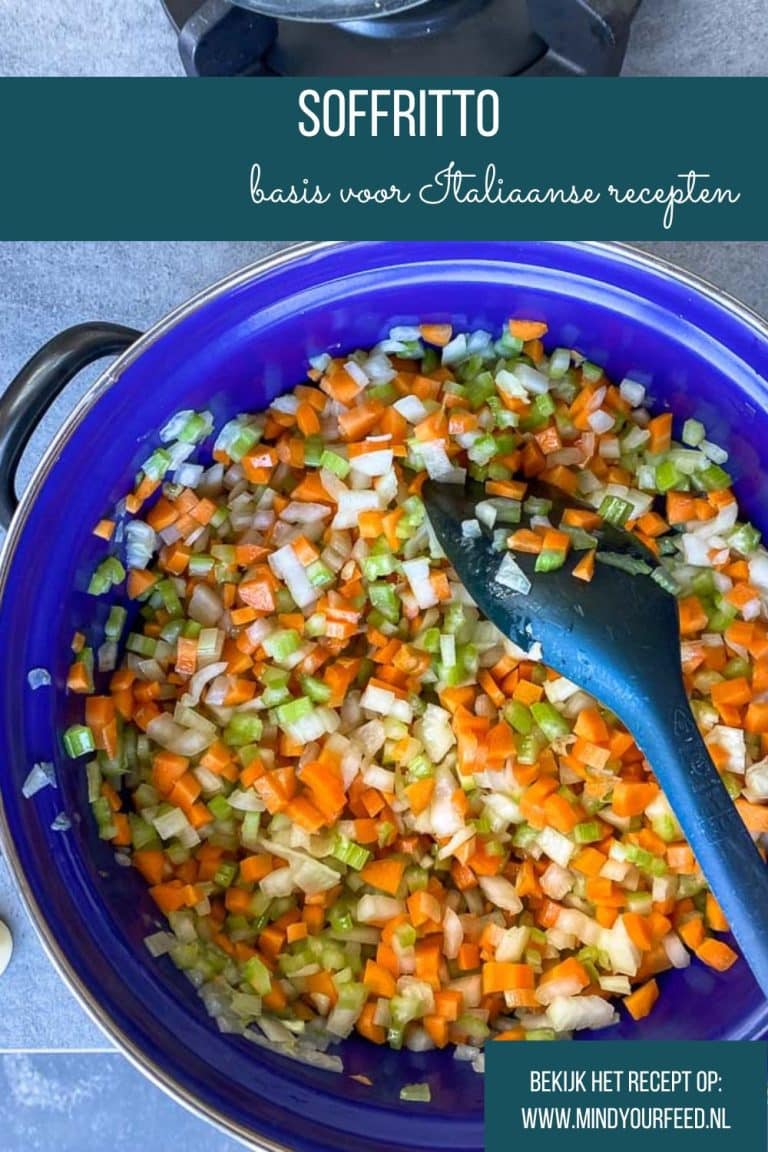Soffritto basisrecept Mind Your Feed