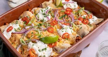 Enchiladas met kip enchiladas met kip, wraps met kip uit de oven, enchilada's recept, Mexicaanse recepten, makkelijke maaltijden