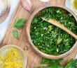gremolata, gremolada, Italiaanse smaakmaker van peterselie, citroen en knoflook, fris bijgerecht, recept