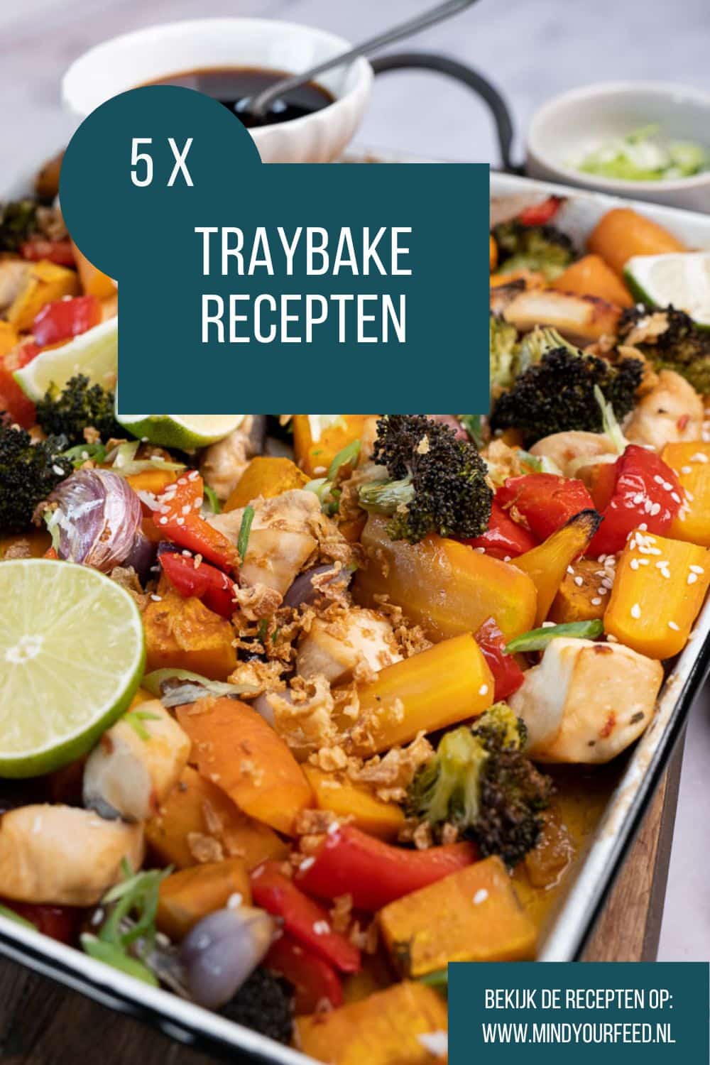 Traybake recepten, Griekse traybake met gehaktballetjes, Italiaanse traybake met groenten en worstjes, Traybake met kip en zoete aardappel, Bloemkool traybake, pompoen traybake, bakplaat recepten, roosteren, oven