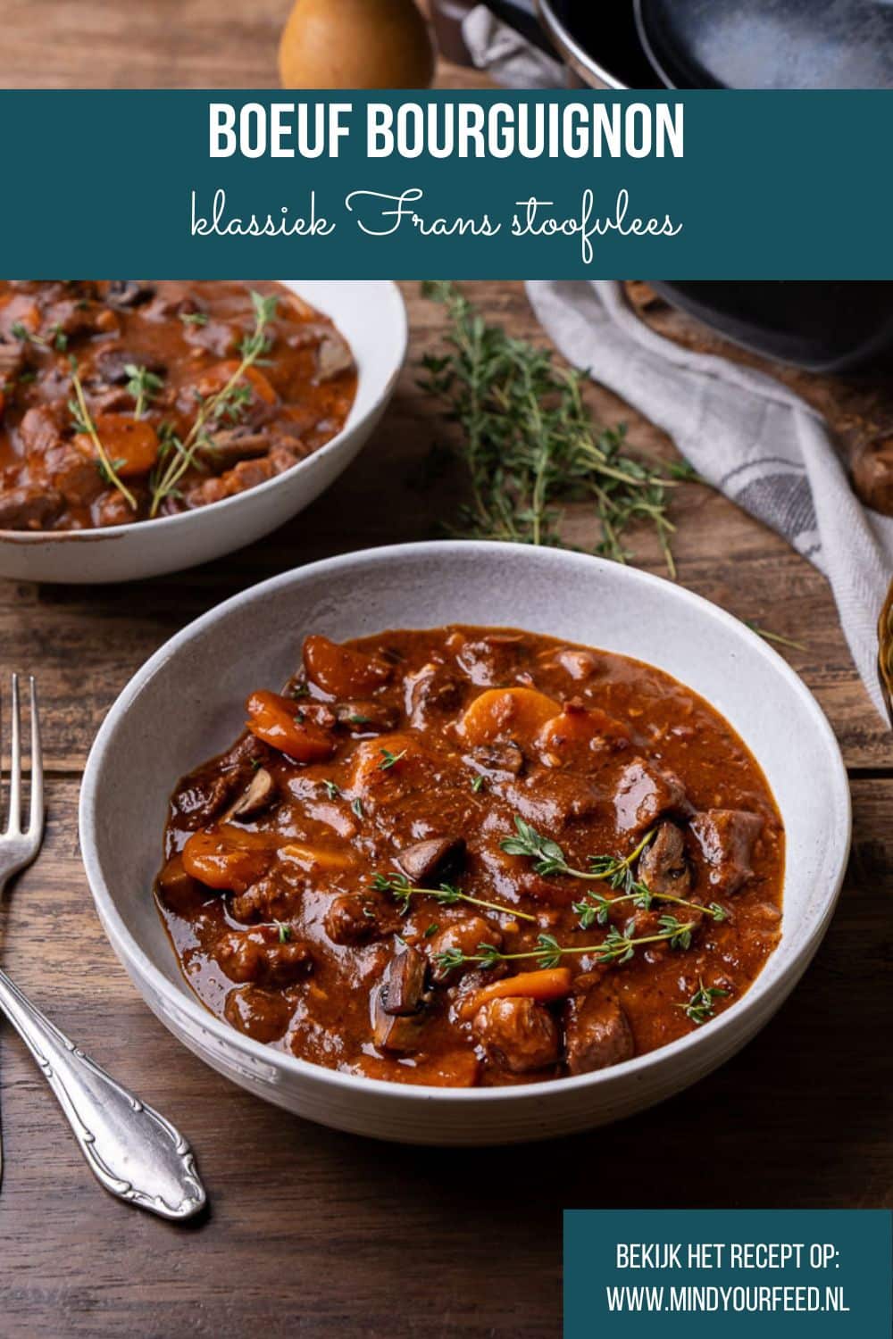 boeuf bourguignon, recept, klassiek, Frans recept, rode wijn, Bourgondisch, feestelijk, zilveruitjes,