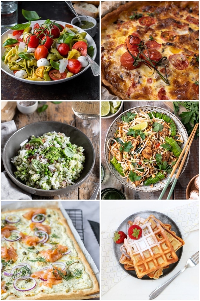 Weekmenu makkelijke maaltijden. Zoals je bent gewend staat er elke zaterdagochtend een weekmenu met makkelijke, gezonde en lekkere recepten voor je klaar. En ook deze week ga ik je weer inspireren met de eetplanning voor komende week. Pak pen en papier en schrijf weer mee!