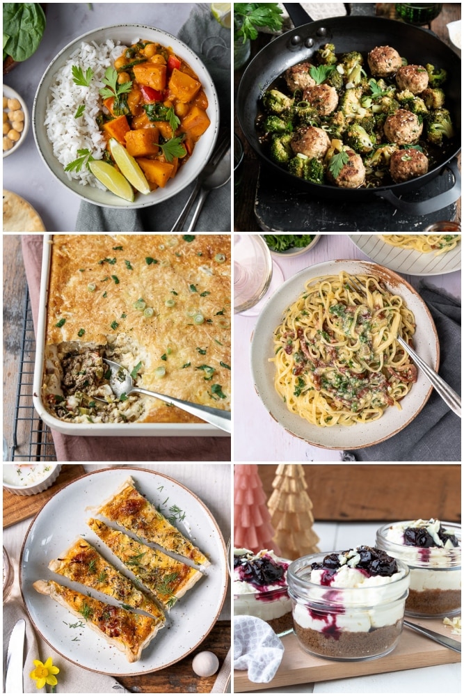 Weekmenu makkelijke maaltijden #45 – gezonde en makkelijke recepten voor elke dag van de week