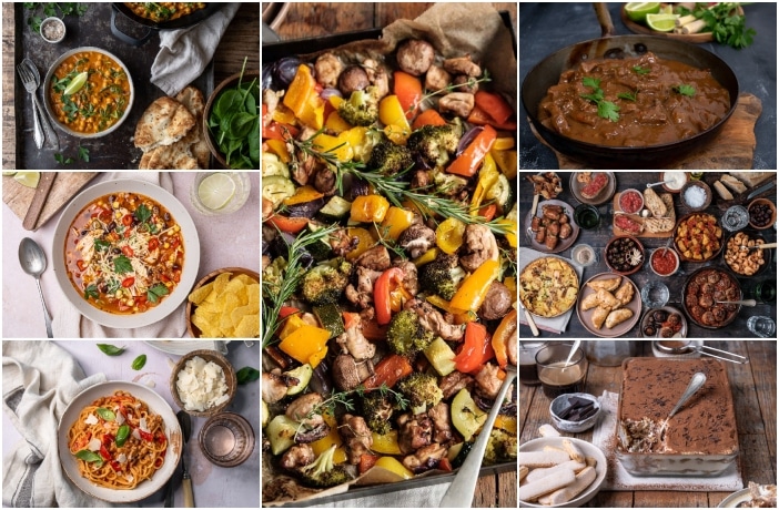 Weekmenu makkelijke maaltijden #46 – 2025 Weekmenu makkelijke maaltijden – gezonde recepten voor het hele gezin, makkelijke gerechten met vlees, vis en vegetarisch, eetplanning voor week 46 2025